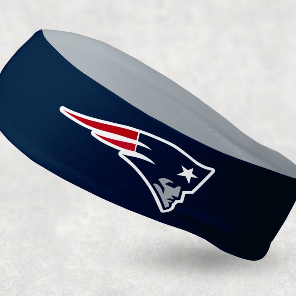 NEW - Reversible New England Patriots Headband